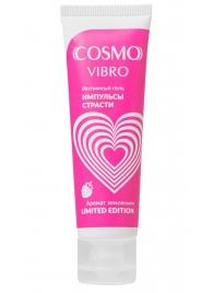 Возбуждающий гель на водно-силиконовой основе Cosmo Vibro с ароматом земляники - 50 гр. - Биоритм - купить с доставкой в Сергиевом Посаде
