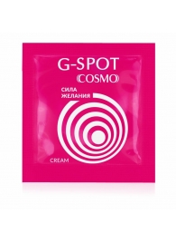 Стимулирующий интимный крем для женщин Cosmo G-spot - 2 гр. - Биоритм - купить с доставкой в Сергиевом Посаде