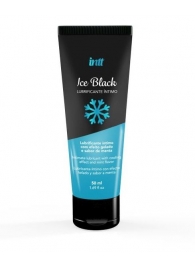 Лубрикант на водной основе Ice Black с ледяным эффектом - 50 мл. - INTT - купить с доставкой в Сергиевом Посаде