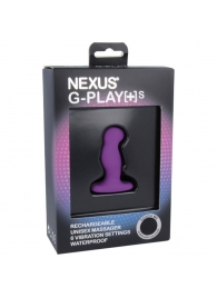 Фиолетовая вибровтулка Nexus G-Play+ S - Nexus Range - в Сергиевом Посаде купить с доставкой