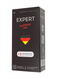 Презервативы EXPERT Surprise Mix - 12 шт.(+3 в подарок) - Expert - купить с доставкой в Сергиевом Посаде