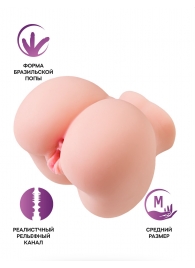 Реалистичный мастурбатор Giovanna - ToyFa - в Сергиевом Посаде купить с доставкой