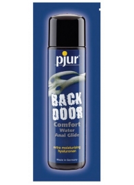 Концентрированный анальный лубрикант pjur BACK DOOR Comfort Water Anal Glide - 2 мл. - Pjur - купить с доставкой в Сергиевом Посаде