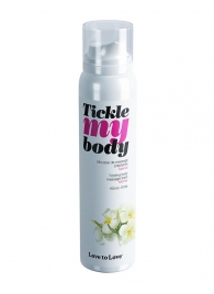 Массажная хрустящая пенка Tickle My Body Monoi с ароматом моной - 150 мл. - Love to Love - купить с доставкой в Сергиевом Посаде