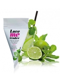 Съедобное согревающее массажное масло Love Me Tender Mojito с ароматом мохито - 10 мл. - Love to Love - купить с доставкой в Сергиевом Посаде