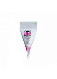 Съедобное согревающее массажное масло Love Me Tender Cotton Candy с ароматом сладкой ваты - 10 мл. - Love to Love - купить с доставкой в Сергиевом Посаде