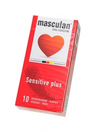 Презервативы Masculan Sensitive plus - 10 шт. - Masculan - купить с доставкой в Сергиевом Посаде