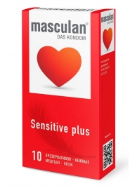 Презервативы Masculan Sensitive plus - 10 шт. - Masculan - купить с доставкой в Сергиевом Посаде