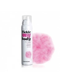 Массажная хрустящая пенка Tickle My Body Cotton Candy с ароматом сладкой ваты - 150 мл. - Love to Love - купить с доставкой в Сергиевом Посаде