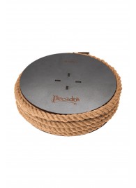 Джутовая веревка для шибари на катушке - 10 м. - Pecado - купить с доставкой в Сергиевом Посаде