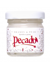 Массажная свеча Brandy   Pear - 35 мл. - Pecado - купить с доставкой в Сергиевом Посаде