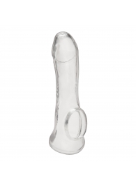 Прозрачная насадка на пенис Transparent Penis Enhancing Sleeve Extension - 15,9 см. - BlueLine - в Сергиевом Посаде купить с доставкой