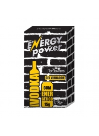 Стимулирующий гель для двоих Energy Power с эффектом вибрации - 15 гр. - HotFlowers - купить с доставкой в Сергиевом Посаде