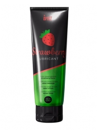 Смазка на водной основе с ароматом клубники Strawberry Lubricant - 100 мл. - INTT - купить с доставкой в Сергиевом Посаде