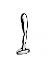 Стальной стимулятор простаты Stainless Steel Prostate Plug - 11,5 см. - b-Vibe - в Сергиевом Посаде купить с доставкой