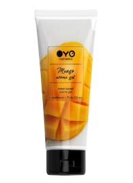 Лубрикант на водной основе OYO Aroma Gel Mango с ароматом манго - 75 мл. - OYO - купить с доставкой в Сергиевом Посаде