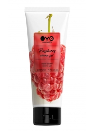 Лубрикант на водной основе OYO Aroma Gel Raspberry с ароматом малины - 75 мл. - OYO - купить с доставкой в Сергиевом Посаде