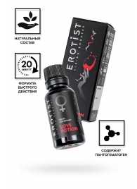 Возбуждающие капли для женщин Erotist Love Potion - 20 мл. - Erotist Libido Booster - купить с доставкой в Сергиевом Посаде