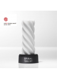 Белый 3D мастурбатор SPIRAL - Tenga - в Сергиевом Посаде купить с доставкой