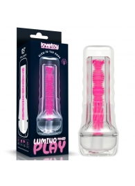 Светящийся в темноте мастурбатор 8.5 Lumino Play Masturbator - Lovetoy - в Сергиевом Посаде купить с доставкой