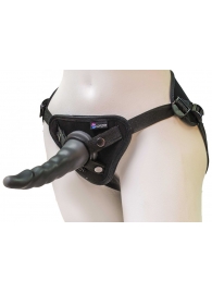 Комплект из трусиков Harness и двух насадок - 20,5 и 18 см. - LOVETOY (А-Полимер) - купить с доставкой в Сергиевом Посаде