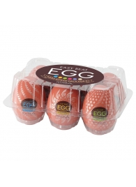 Набор из 6 мастурбаторов-яиц Tenga Egg Variety Pack V - Tenga - в Сергиевом Посаде купить с доставкой