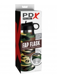 Мастурбатор в камуфляжной колбе Fap Flask - Pipedream - в Сергиевом Посаде купить с доставкой