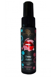 Спрей для горла Deep Throat с десенсибилизирующим эффектом и вкусом бабл-гам - 50 мл. - БиоМед - купить с доставкой в Сергиевом Посаде