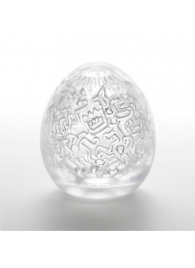 Мастурбатор-яйцо Keith Haring EGG PARTY - Tenga - в Сергиевом Посаде купить с доставкой