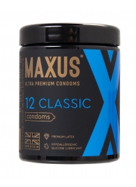 Классические презервативы MAXUS Classic - 12 шт. - Maxus - купить с доставкой в Сергиевом Посаде