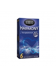 Текстурированные презервативы Domino Harmony - 6 шт. - Domino - купить с доставкой в Сергиевом Посаде