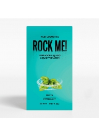 Жидкий вибратор Nuei Rock Me! с ароматом мяты - 20 мл. - Nuei cosmetics - купить с доставкой в Сергиевом Посаде