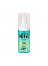 Жидкий вибратор Nuei Rock Me! с ароматом мяты - 20 мл. - Nuei cosmetics - купить с доставкой в Сергиевом Посаде