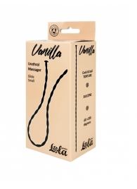 Черный уретральный массажер Glide Small - 30 см. - Lola Games - купить с доставкой в Сергиевом Посаде