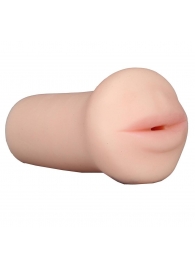 Нежный мастурбатор-ротик REALSTUFF 5INCH MASTURBATOR BJ - Dream Toys - в Сергиевом Посаде купить с доставкой