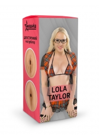 Двусторонний мастурбатор Lola Taylor - 22 см. - ФлешНаш - в Сергиевом Посаде купить с доставкой