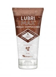 Интимный гель-смазка на водной основе Lubrimax Magic Cappuccino - 75 мл. - ИнтелБИО - купить с доставкой в Сергиевом Посаде