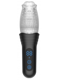 Автоматический мастурбатор Oral Sex Masturbator с функциями ротации, вибрации и фрикций - Secwell - в Сергиевом Посаде купить с доставкой