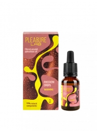 Капли с согревающим эффектом Passion Drips Warming - 15 мл. - Pleasure Lab - купить с доставкой в Сергиевом Посаде