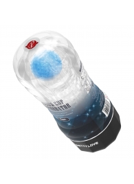 Прозрачный текстурированный мастурбатор Vacuum Cup Masturbator Planet - Baile - в Сергиевом Посаде купить с доставкой