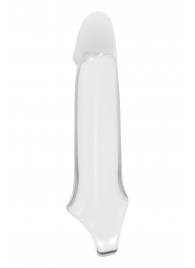 Прозрачная насадка-удлинитель 7.6’’ Extender With Ball Strap - 20,5 см. - Dream Toys - в Сергиевом Посаде купить с доставкой