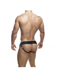 Телесный фаллопротез на черных эластичных ремнях 7 Inch Hollow Strap On - 17 см. - Blush Novelties - купить с доставкой в Сергиевом Посаде