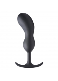 Черный массажер простаты с утяжелителями Premium Silicone Weighted Prostate Plug XL - 20,8 см. - XR Brands - в Сергиевом Посаде купить с доставкой