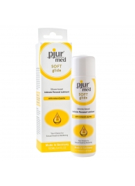 Силиконовый лубрикант с жожоба pjur MED Soft glide - 100 мл. - Pjur - купить с доставкой в Сергиевом Посаде