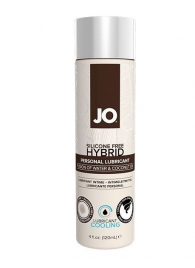 Водно-масляный лубрикант с охлаждающим эффектом JO Silicon free Hybrid Lubricant COOLING - 120 мл. - System JO - купить с доставкой в Сергиевом Посаде