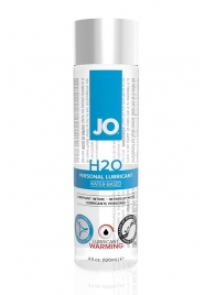 Возбуждающий лубрикант на водной основе JO Personal Lubricant H2O Warming - 120 мл. - System JO - купить с доставкой в Сергиевом Посаде