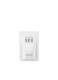 Полоски для орального секса Slow Sex Oral Sex Strips - 7 шт. - Bijoux Indiscrets - купить с доставкой в Сергиевом Посаде