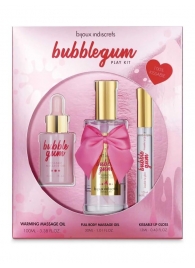 Набор средств для массажа и ласк Bubblegum Play Kit - Bijoux Indiscrets - купить с доставкой в Сергиевом Посаде