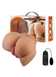 Карамельный мастурбатор-полуторс Emilia с вибрацией - Baile - в Сергиевом Посаде купить с доставкой