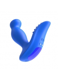 Синий вибромассажер простаты 3,5’’ P-spot Massager - 12,5 см. - Erokay - в Сергиевом Посаде купить с доставкой